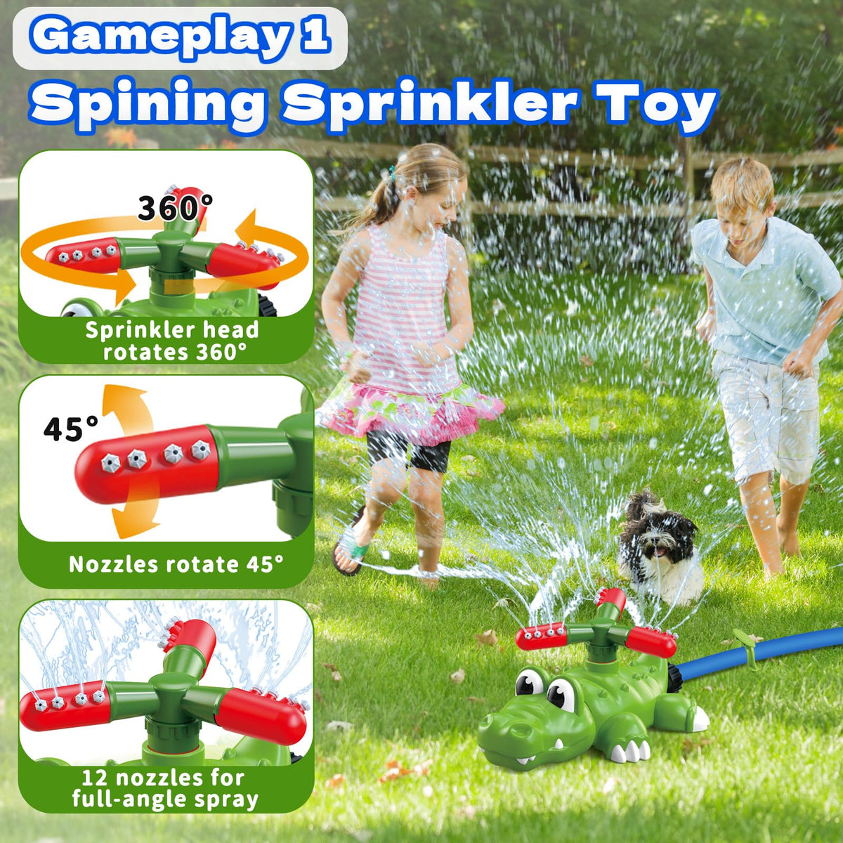 Intoypad 4-in-1 sprinkler-baseball toy demonstrates versatile play for active kids