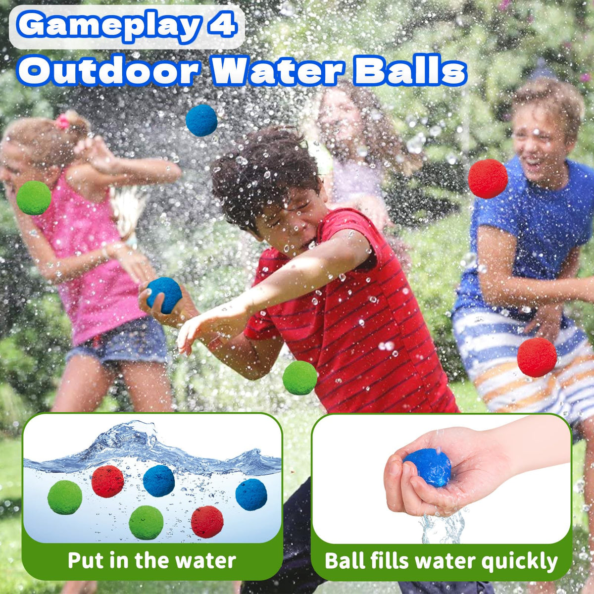 Intoypad Baseballs 4-pack ready for batting and catching games