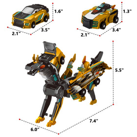 Intoypad collision dinosaur car toy transformation action invites hands-on discovery and imaginative storytelling.