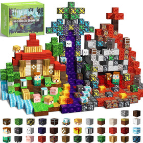 Intoypad forest theme magnetic blocks for imaginative building play.