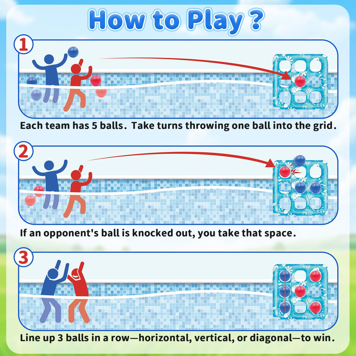 Intoypad large 37x37 inch board is easy to see and grab