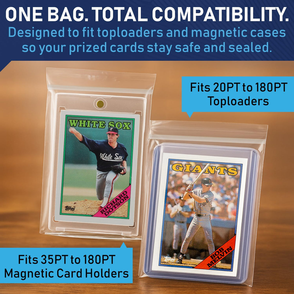 Invested Alliance acid-free and PVC-free sleeves ensure long-term preservation.