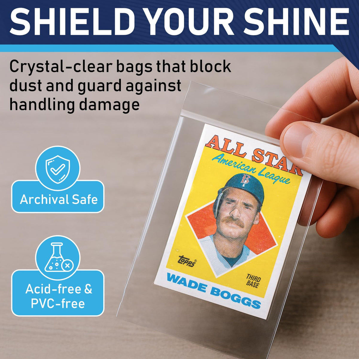Invested Alliance ideal for sports, TCG, and pop culture card sets.