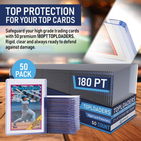 Invested Alliance top loader 50-count packaging for convenient protection