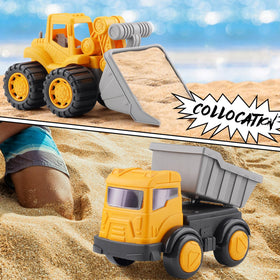 IOKUKI dump truck sand toy for transporting sand and water