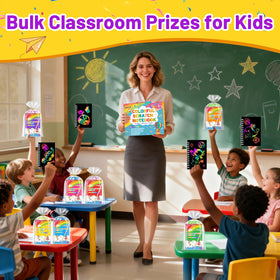 iooo Rainbow scratch art sparks creativity and screen-free play.