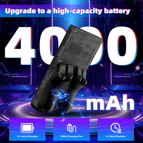 ioyasba R36MAX 4000mAh battery enables extended play sessions.