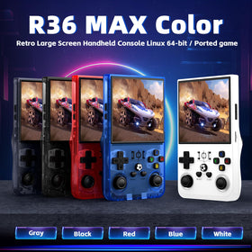 ioyasba R36MAX 4inch IPS display offers crisp visuals for retro titles.