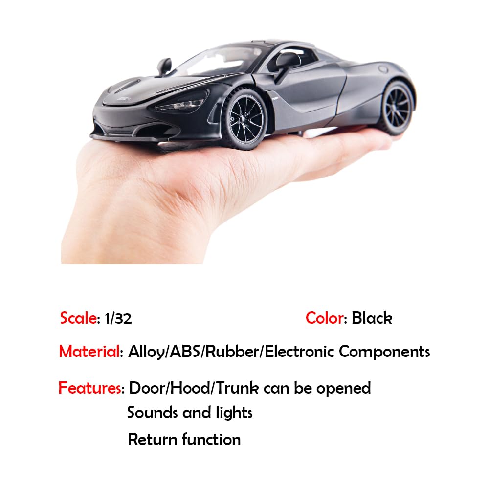 ipariser 1:32 scale die-cast McLaren 720s with detailed finish