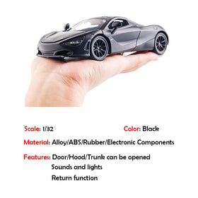 ipariser 1:32 scale die-cast McLaren 720s with detailed finish