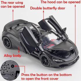 ipariser McLaren 720s with lights and sound feature activated