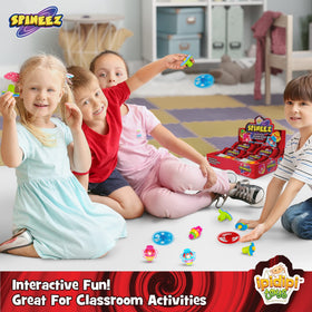 IPIDIPI TOYS Spineez UFO top made from durable plastic for safe daily use
