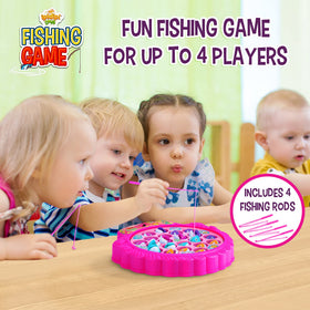 Four poles support multiplayer play for families and friends.