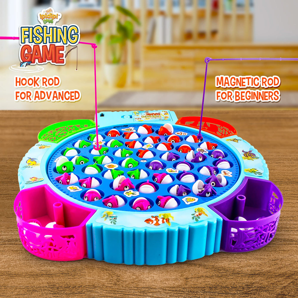 IPIDIPI TOYS supports group play for up to four players, ideal for friends.