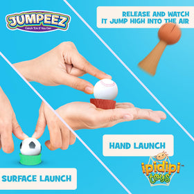 IPIDIPI TOYS Jumpeez basketball-style mini popper for quick launches