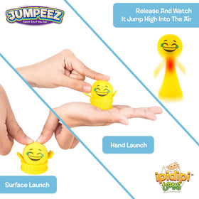 IPIDIPI TOYS Jumpeez LED Rocket Poppers in air with bright light for party moments