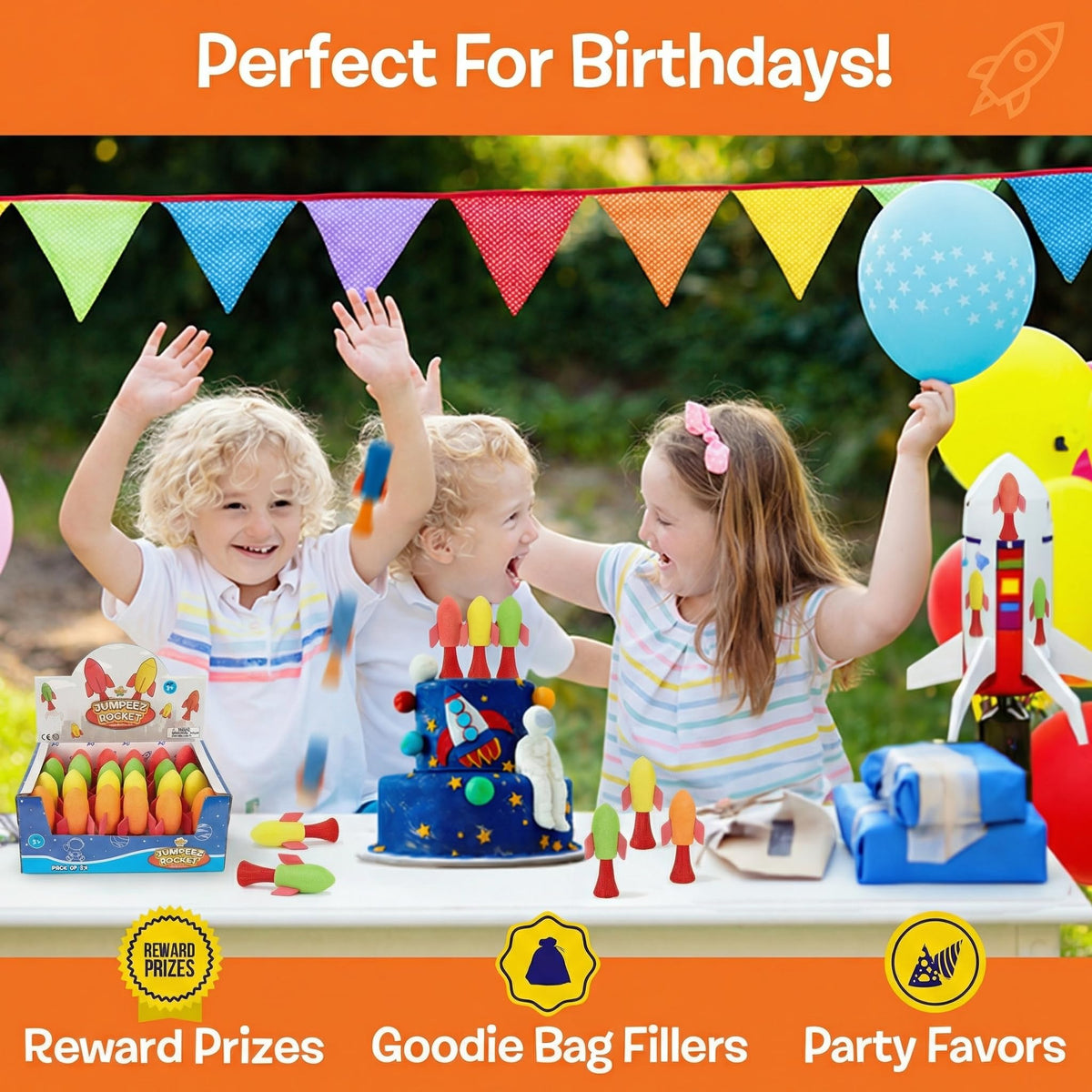 IPIDIPI TOYS Jumpeez durable rubber launchers deliver safe pops