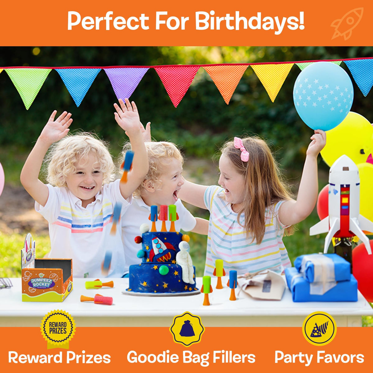 IPIDIPI TOYS Jumpeez rocket poppers mid-air jump during active play.