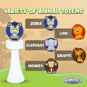 IPIDIPI TOYS Jumpeez safari rocket popper Zebras inspire vibrant party fun