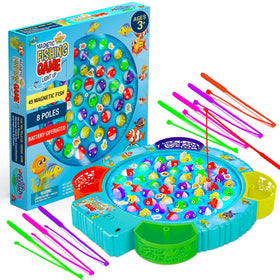 IPIDIPI TOYS light-up fishing board engages kids with bright, interactive play.