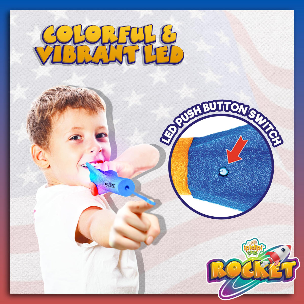 IPIDIPI TOYS lightweight-5-inch-rockets offer easy carry and quick launches.