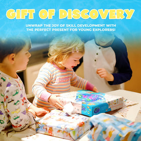 IPIDIPI TOYS magnetic fishing action helps fine motor skills development.