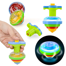 IPIDIPI TOYS Spineez blue light-up top night glow showcases easy group play