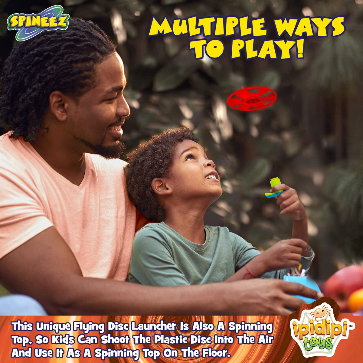 IPIDIPI TOYS Spineez durable plastic top withstands daily kids' use
