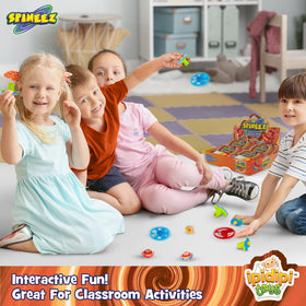 IPIDIPI TOYS Spineez party favors for boys and girls with bright orange LEDs