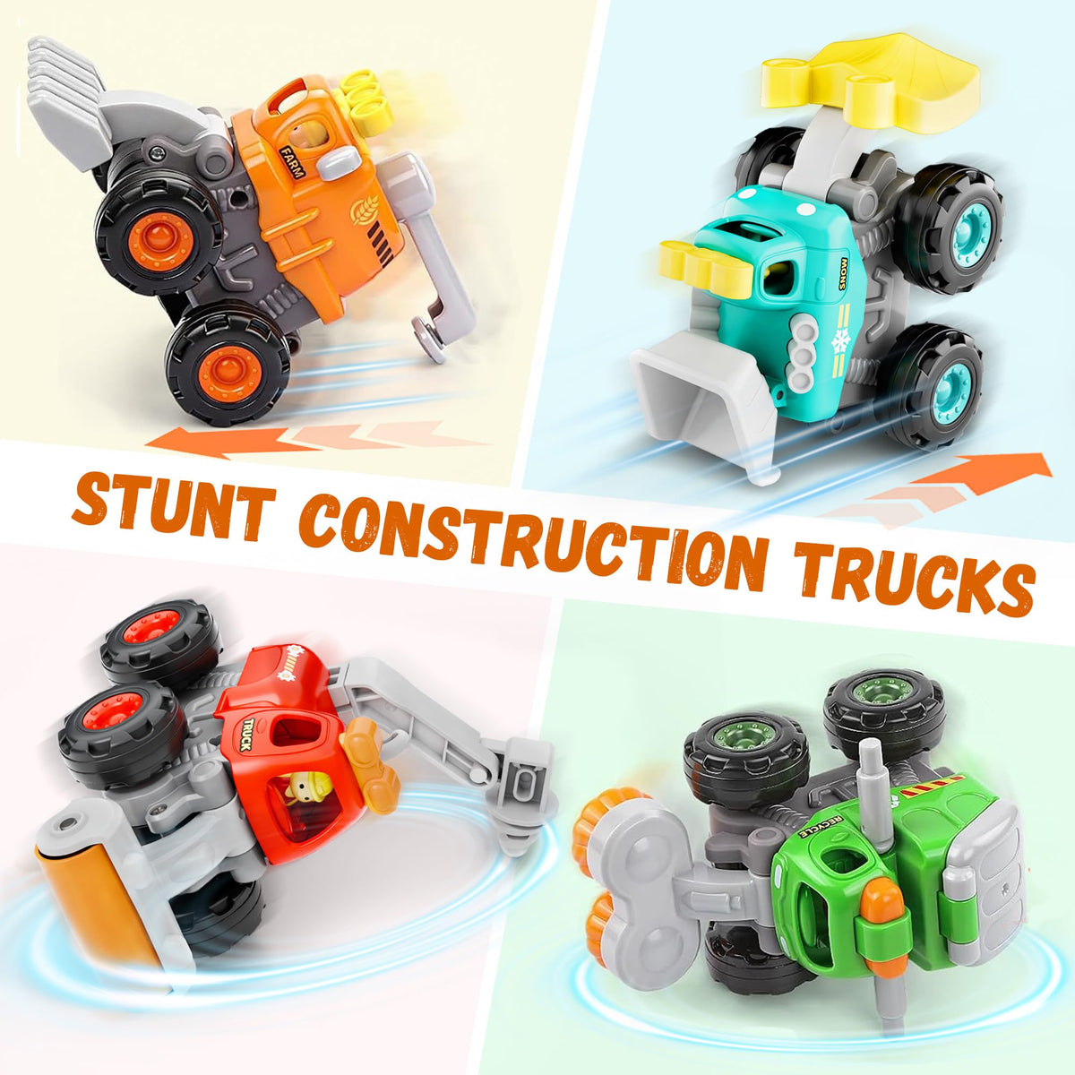 iPlay baby push go friction car showing simple, battery-free propulsion.