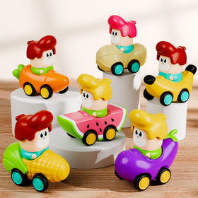 iPlay fruit-veggie design promotes color recognition during play.