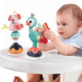iPlay iLearn baby rattles set with suction base ready for hands-on exploration