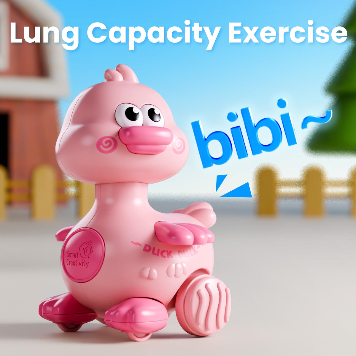 iPlay iLearn baby-safe materials closeup emphasizes rounded edges and BPA-free ABS