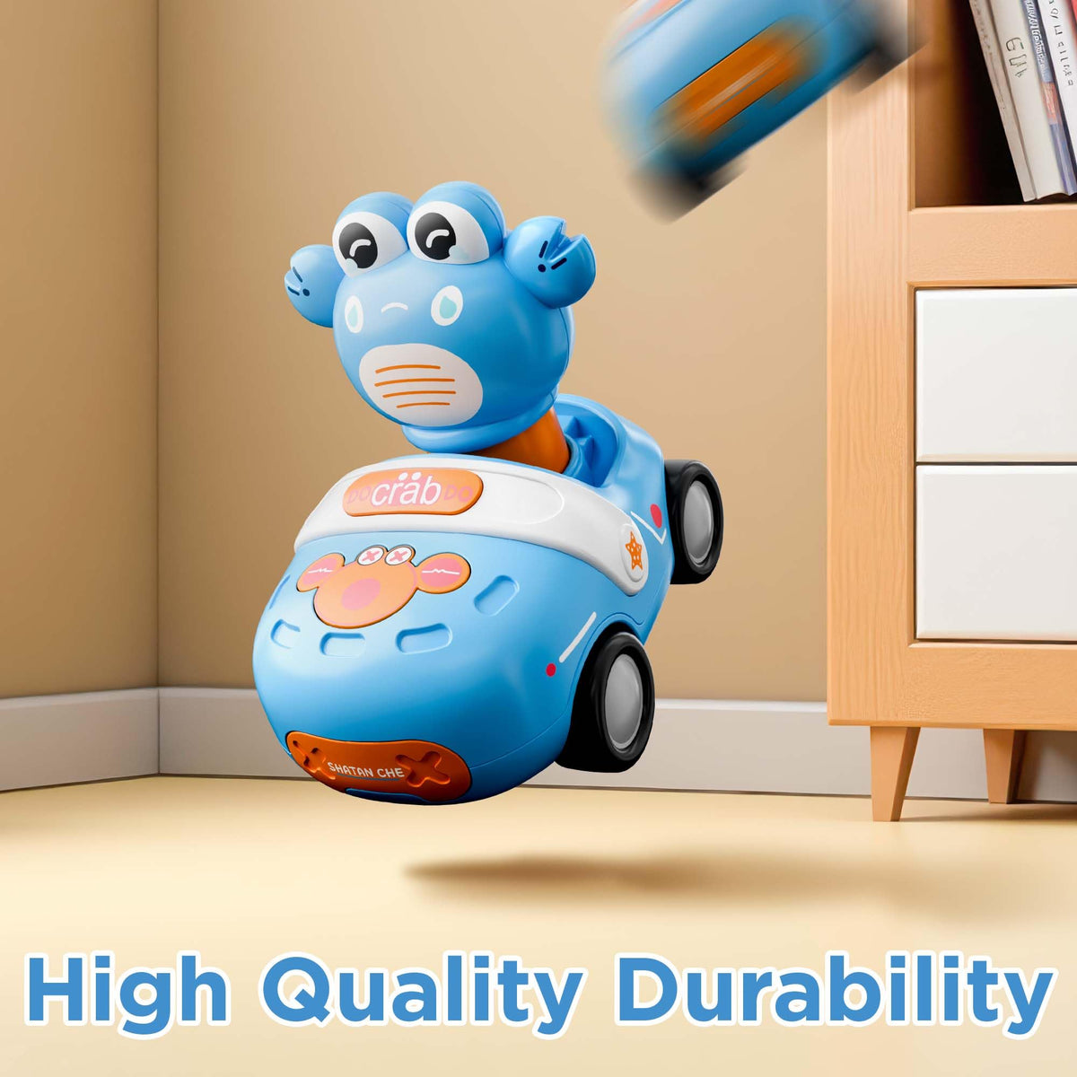 iPlay iLearn compact crab car set great for travel.
