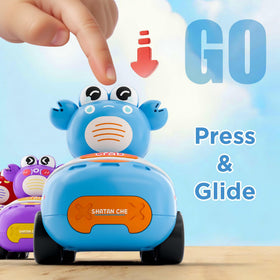 iPlay iLearn crab car eye detail; cute design captures attention.