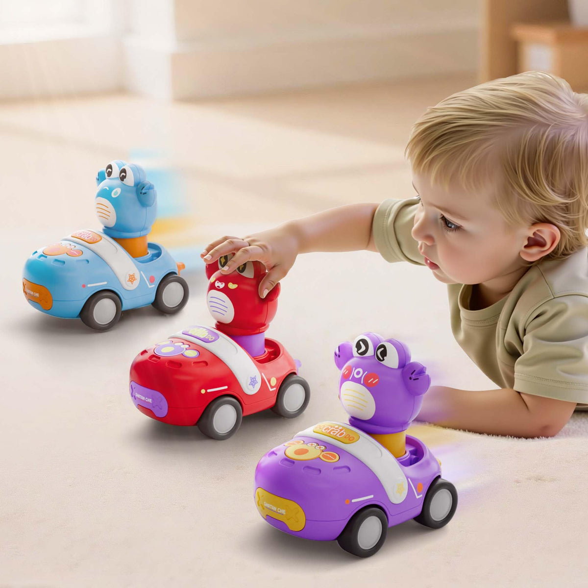 iPlay iLearn crab car gift idea for birthdays.