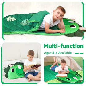 iPlay iLearn dinosaur slumber sack makes a memorable gift option for kids