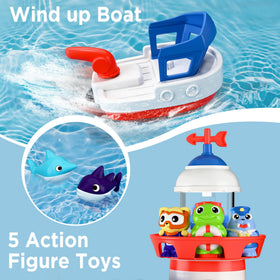 iplay ilearn floating fish glide in water for imaginative play.