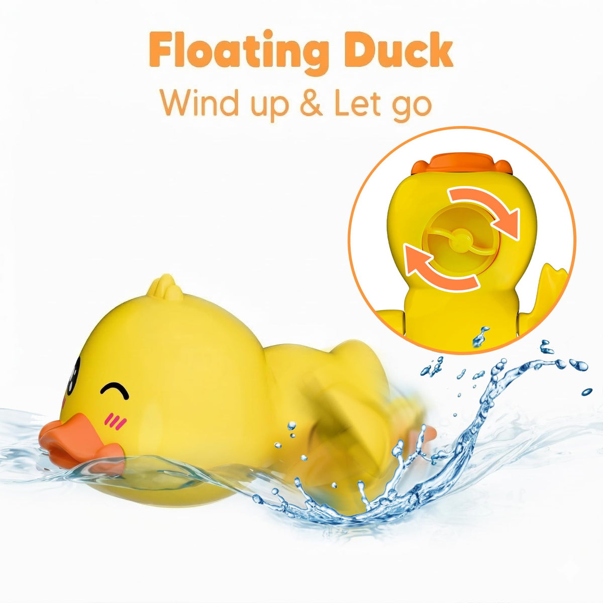 iPlay iLearn floating goldfish ball adds color and interaction in water