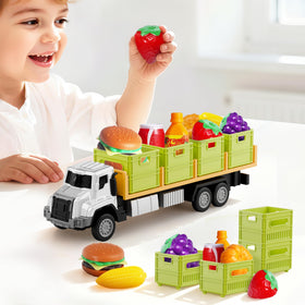 iPlay iLearn friction truck in push action for quick play sessions
