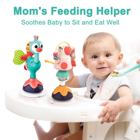 iPlay iLearn Grab N Spin toy promotes fine motor skills through spinning and twisting