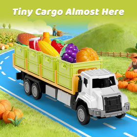 iPlay iLearn grocery delivery role-play on a flat surface