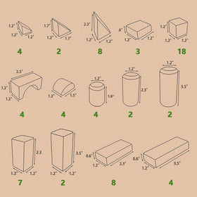 iPlay iLearn hardwood construction stands up to daily use in homes or classrooms.
