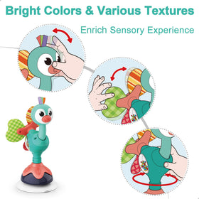 iPlay iLearn high chair toy suction accessory keeps busy hands near mealtime