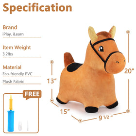 iPlay iLearn indoor outdoor toy promotes active movement and balance for toddlers