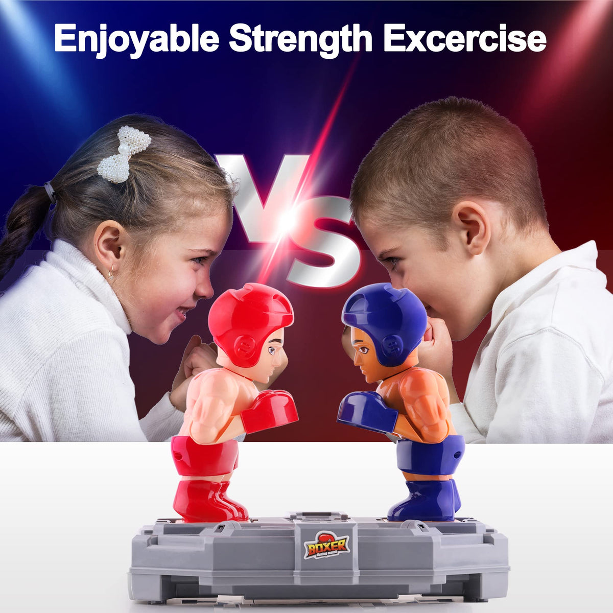 iPlay iLearn indoor tabletop playset on a desk