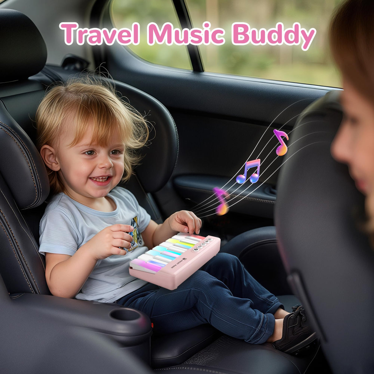 iPlay iLearn shows piano, violin and organ sounds for imaginative exploration.