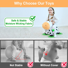 iPlay iLearn Kids Bouncing Pal sparks energetic hopping and playtime.