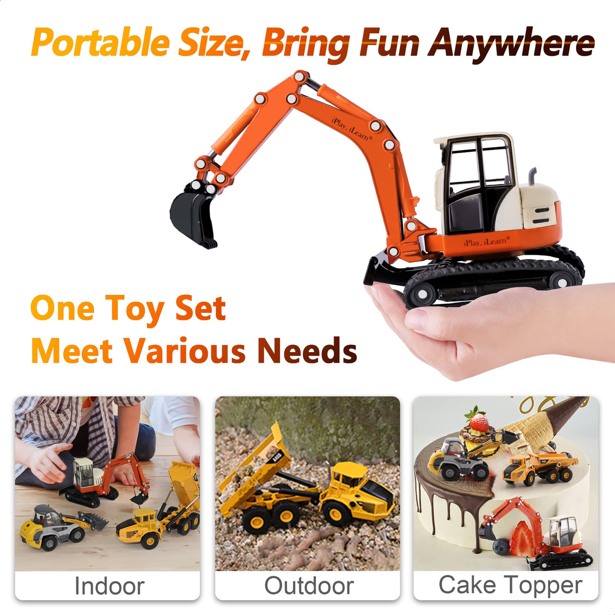 iPlay iLearn outdoor sandbox set for curious builders to explore.