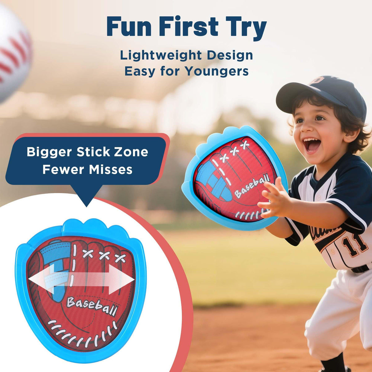 iPlay iLearn safe soft balls reduce impact during play.